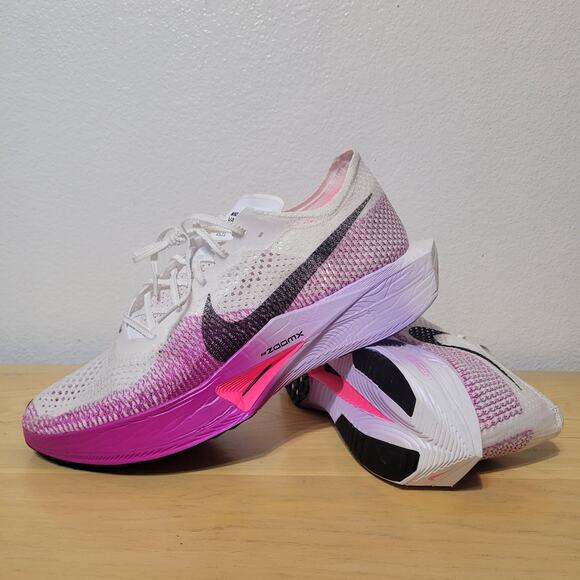 BRAND NEW Nike ZoomX VaporFly Next% 3 Vivid Purple Mens Size 15 Fast SHIPPING - Picture 1 of 12